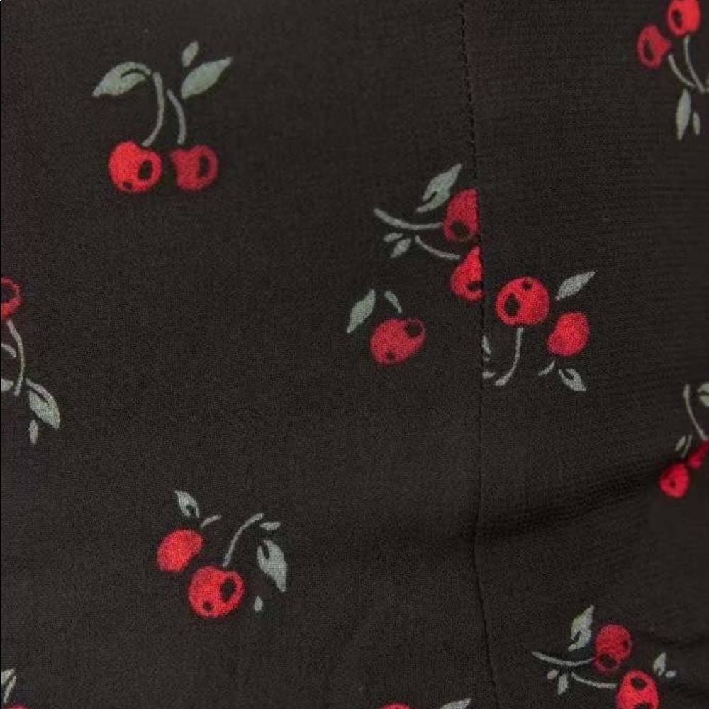 Reformation juliette Dress 👗black cherry AUTHENTIC - Picture 6 of 15